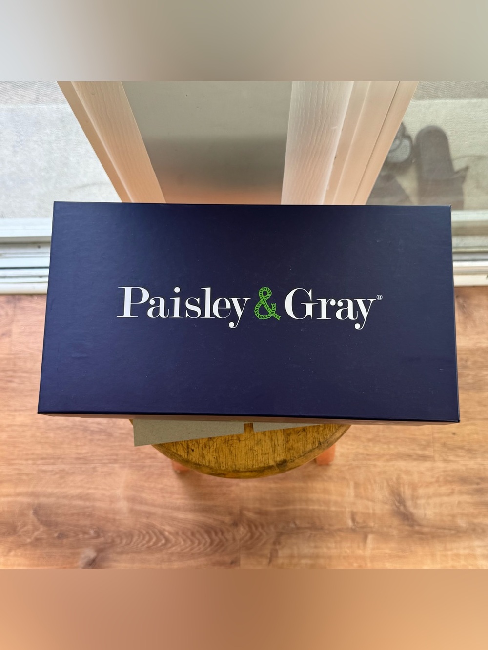Paisley & Gray Telford Men’s Gray Suede Wingtip Oxford Dress Shoes Size 10.5 - Picture 10 of 10